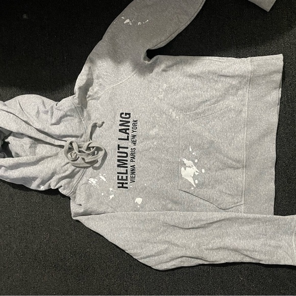 Helmut Lang Heather Gray Sweatshirt - Picture 2 of 5